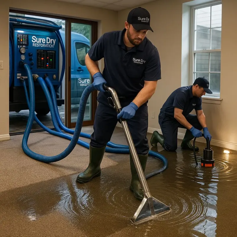 Water Extraction and Removal process in Lempster, NH